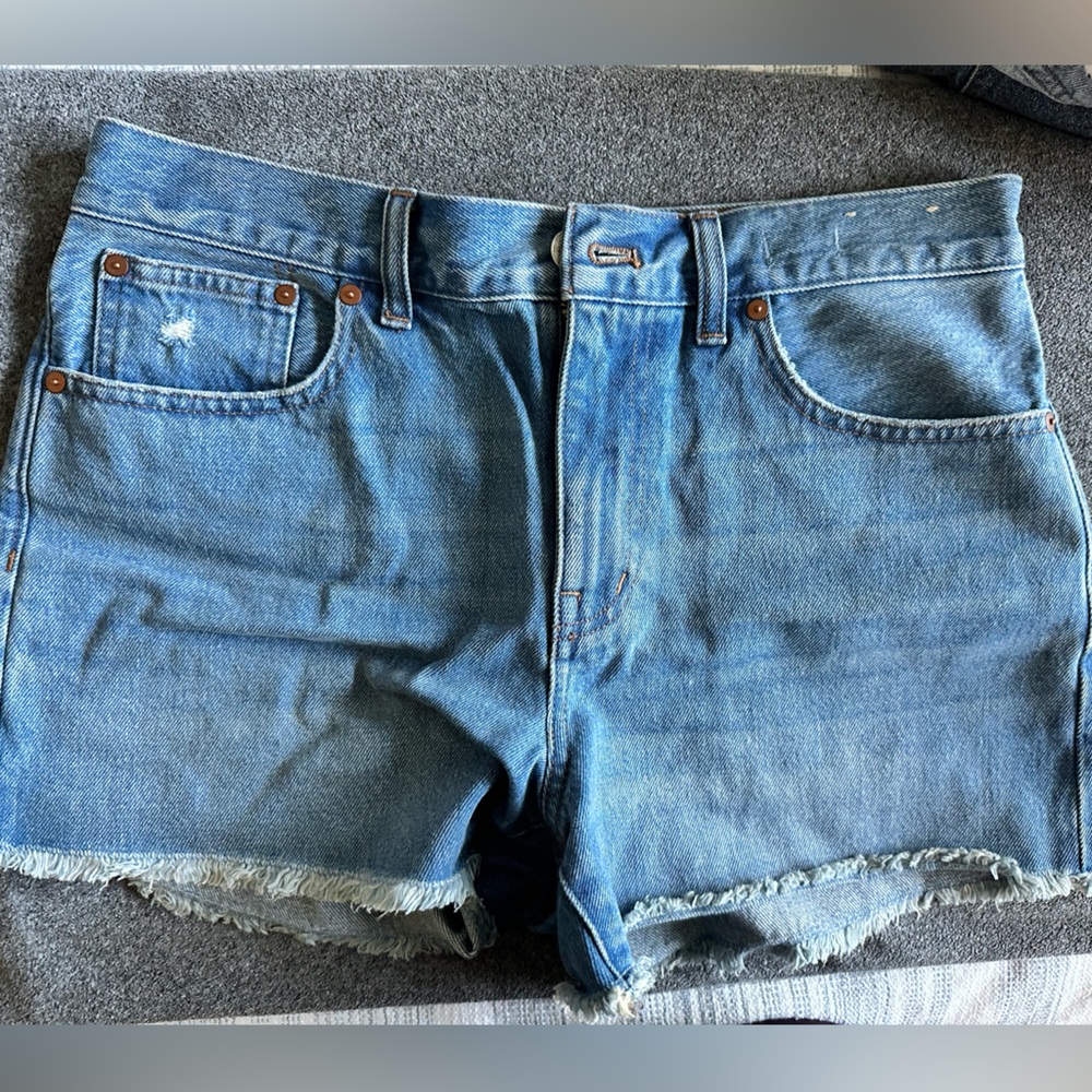 Madewell Relaxed Denim Shorts Sz 29